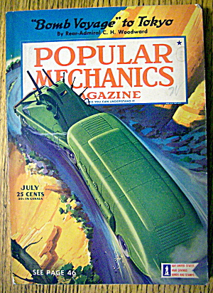 Popular Mechanics July 1942 Bomb Voyage To Tokyo