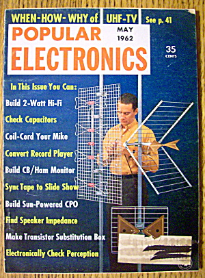 Popular Electronics May 1962 Build Sun Powered Cpo