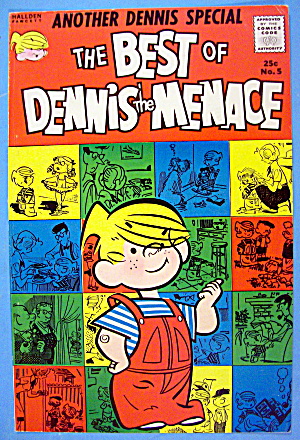 Best Of Dennis The Menace Comic Cover #5 1961