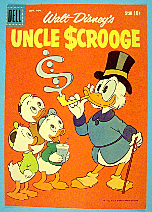 Uncle Scrooge Comic Cover September-november 1959