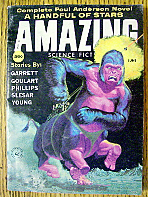 Amazing Stories Magazine June 1959 Poul Anderson Novel