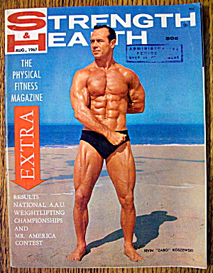 Strength & Health Magazine-august 1967-irvin Koszewski