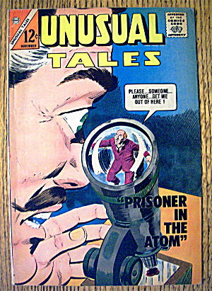 Unusual Tales Comic November 1963 Prisoner In The Atom