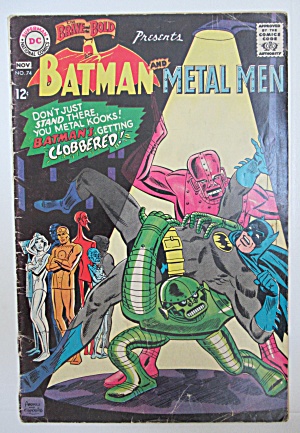 Batman & Metal Man October 1967 Rampant Run The Robots