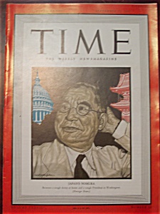 Time Magazine - September 22, 1941 - Nomura Cover