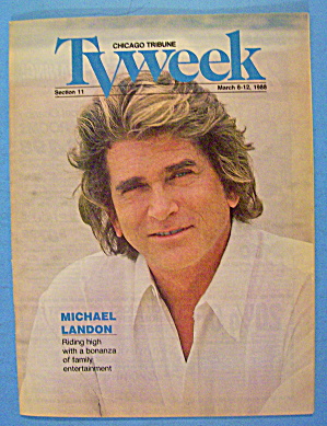 Tv Week March 6-12, 1988 Michael Landon