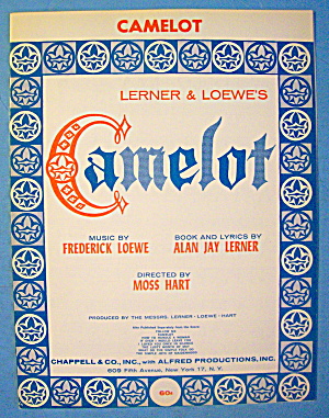 Camelot 1960 Camelot Loewe & Lerner