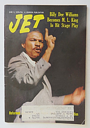 Jet Magazine June 3, 1976 Billy Dee Williams