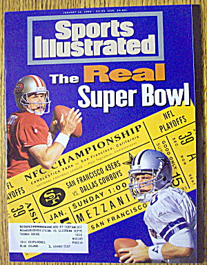 Sports Illustrated Magazine January 16, 1995 Super Bowl