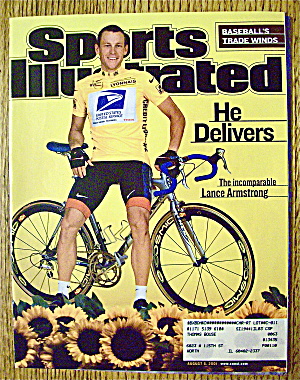 Sports Illustrated Magazine August 6, 2001 Lance A.