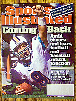 Sports Illustrated Magazine October 1, 2001 Jay Fiedler