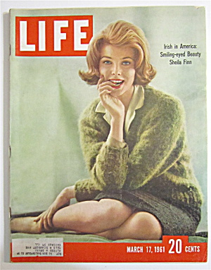 Life Magazine March 17, 1961 Sheila Finn