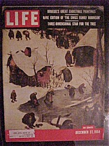 Life Magazine-december 27, 1954-bruegel's Paintings