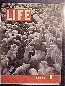 Life Magazine-march 1,1937-war On Cancer