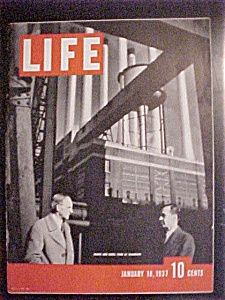 Life Magazine - January 18, 1937- Henry & Edsel Ford