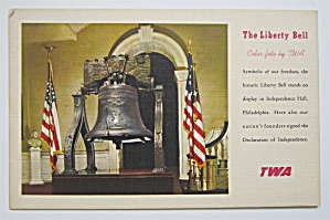 The Liberty Bell Postcard (Color Foto By Twa)