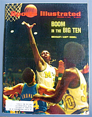 Sports Illustrated December 11, 1972 Campy Russell