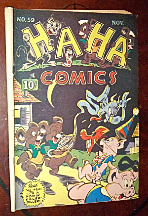 Ha Ha Comics #59 November 1948 It's A Komik Killer