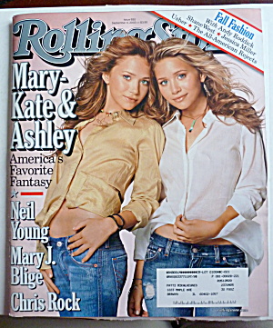 Rolling Stone Magazine September 4, 2003 Olsen Twins