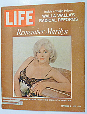 Life Magazine-september 8, 1972-marilyn Monroe