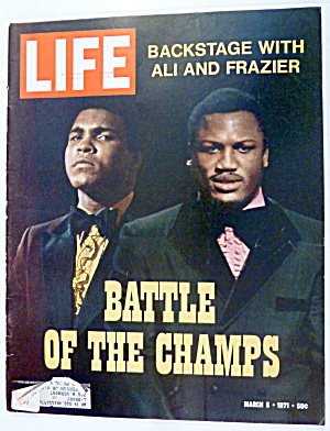 Life Magazine-march 5, 1971-battle Of The Champs