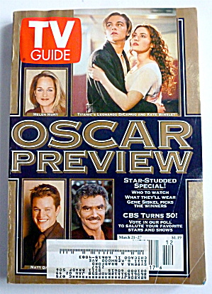 Tv Guide-march 21-27, 1998-oscar Preview