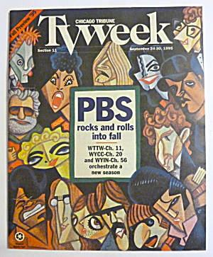 Tv Week-september 24-30, 1995-pbs Rocks & Rolls