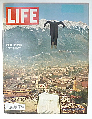 Life Magazine-february 14, 1964-winter Olympics