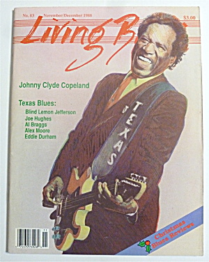 Living Blues Magazine Nov/dec 1988 John Clyde Copeland