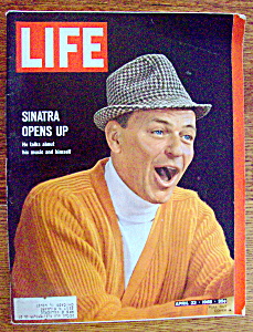 Life Magazine-april 23, 1965-frank Sinatra