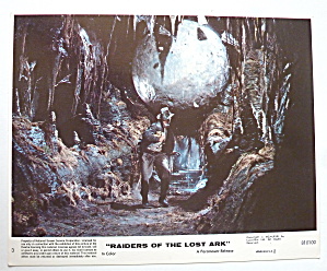 Raiders Of The Lost Ark Lobby Card 1981 Harrison Ford