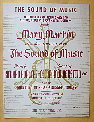 Sheet Music For 1959 The Sound Of Music