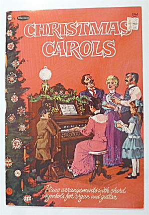 Sheet Music Book For 1964 Christmas Carols