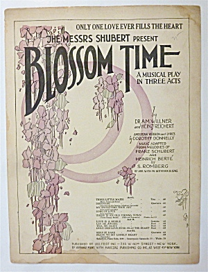 Sheet Music For 1921 Only One Love Ever Fills The Heart