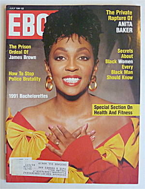 Ebony Magazine July 1991 Anita Baker