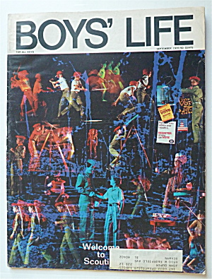Boys Life Magazine September 1972 Welcome To Scouting
