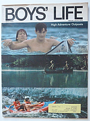 Boys Life Magazine February 1972 High Adventure Outpost