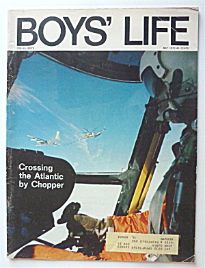 Boys Life Magazine May 1972 Crossing The Atlantic