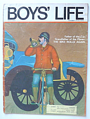 Boys Life Magazine September 1973 The Bike Rolls Again