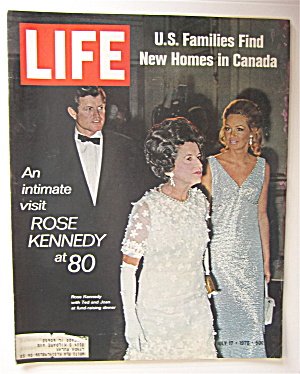 Life Magazine July 17, 1970 Rose Kennedy At 80