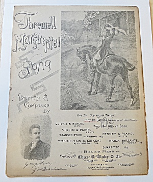 1887 Farewell Marguerite Song
