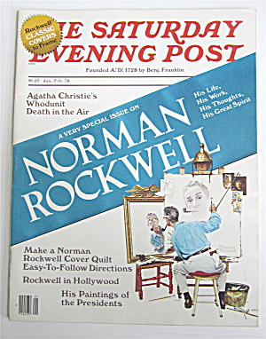 Saturday Evening Post January-february 1978 N. Rockwell