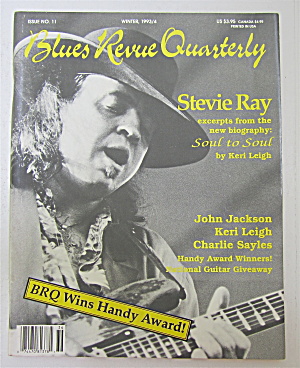 Blues Revue Quarterly Magazine Winter 1993/94 Steve Ray