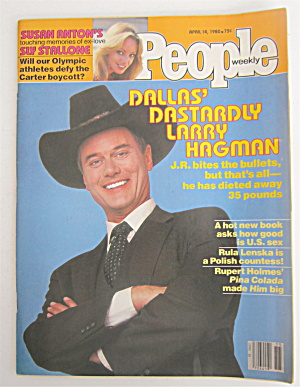 People Magazine April 14, 1980 Larry Hagman
