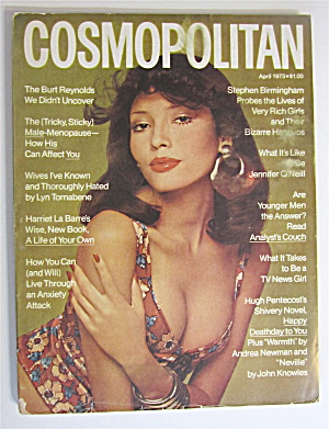 Cosmopolitan Magazine April 1973 Burt Reynolds