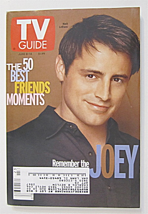 Tv Guide June 8-14, 2002 Remember The Joey