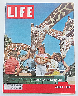 Life Magazine August 1, 1960 Safari