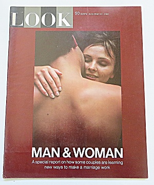 Look Magazine December 24, 1968 Man & Woman