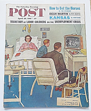 Saturday Evening Post April 29, 1961 Dean Martin