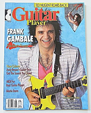Guitar Player Magazine June 1988 Frank Gambale